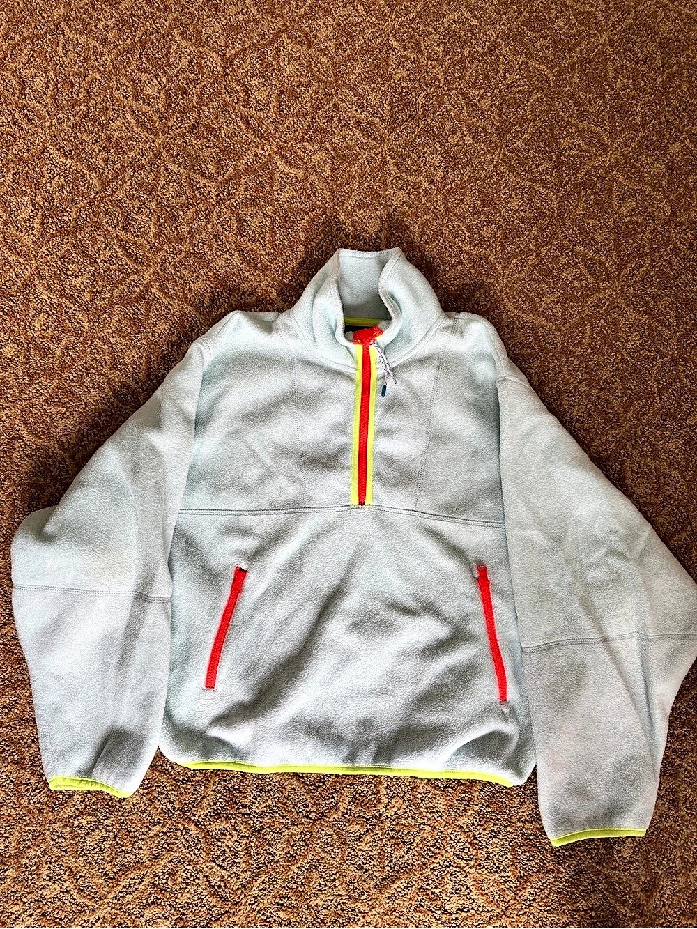 Fleece Pullover in Green Size XS Like New